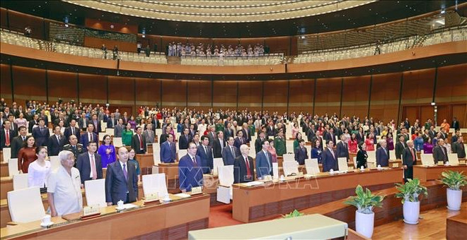 Закрылась 5-я сессия НС15-го созыва: синхронно развертывать задачи, решительно реализовать цели социально-экономического развития ảnh 1 Закрылась 5-я сессия НС15-го созыва: синхронно развертывать задачи, решительно реализовать цели социально-экономического развития ảnh 1