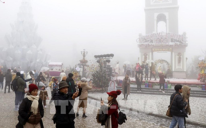 Сапа встретил более 112 тыс. туристов в новогодние выходные дни ảnh 1