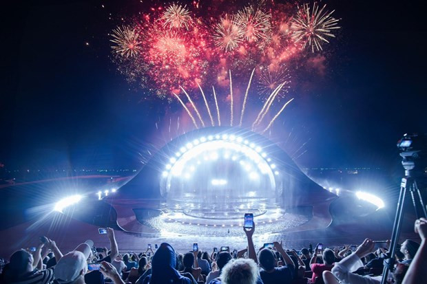 Остров Фукуок представляет «Поцелуй моря» - крупнейшее мультимедийное шоу на воде в мире ảnh 5