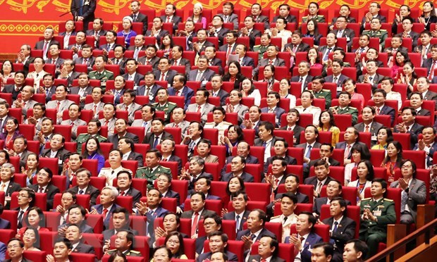 Делегаты съезда обсуждают документы в свой третий рабочий день ảnh 1 Делегаты съезда обсуждают документы в свой третий рабочий день ảnh 1