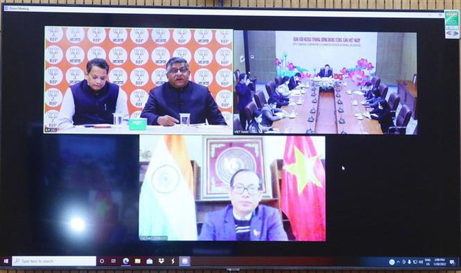 Партийные чиновники Вьетнама и Индии провели переговоры ảnh 2