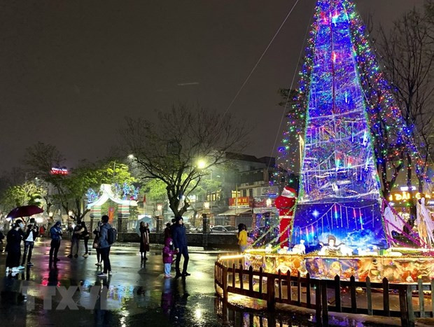 Праздничная атмосфера Рождества царит по всей стране ảnh 4 Праздничная атмосфера Рождества царит по всей стране ảnh 4