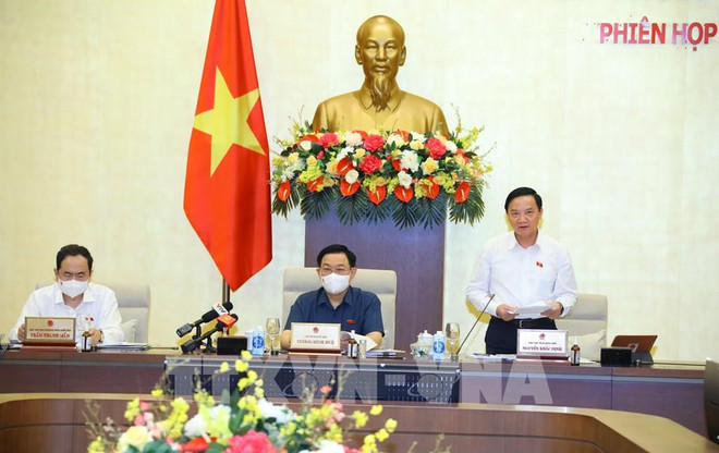 Третье заседание Постоянного комитета Национального собрания: строго контролировать выпуск подробных постановлений ảnh 1 Третье заседание Постоянного комитета Национального собрания: строго контролировать выпуск подробных постановлений ảnh 1