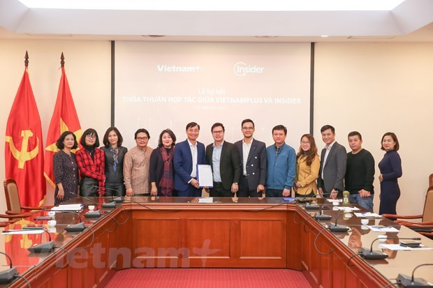 VietnamPlus и Insider сотрудничают в области цифровой трансформации в области журналистики ảnh 3