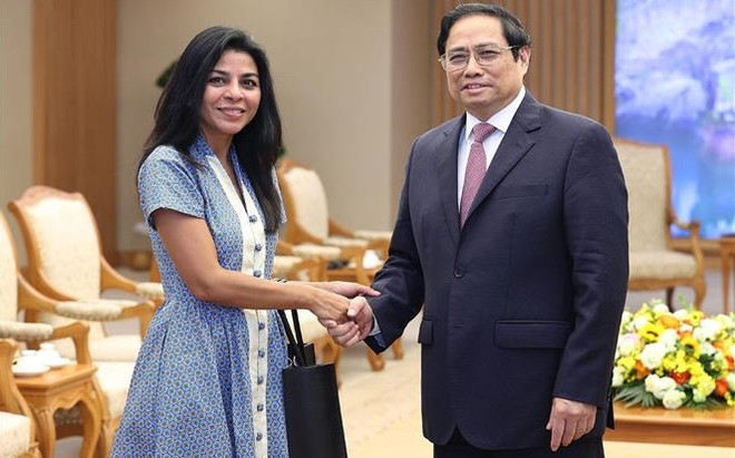 Премьер-министр принял делегацию Международного валютного фонда, работающую во Вьетнаме ảnh 1 Премьер-министр принял делегацию Международного валютного фонда, работающую во Вьетнаме ảnh 1