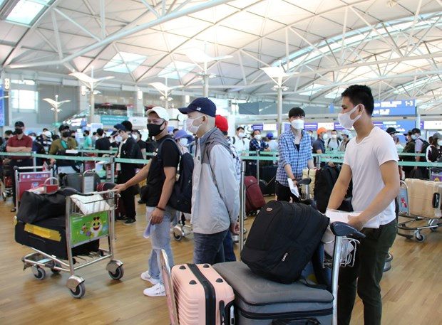 Более 640 вьетнамцев доставлены домой из Сингапура и Республики Корея ảnh 1 Более 640 вьетнамцев доставлены домой из Сингапура и Республики Корея ảnh 1