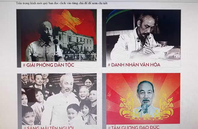 Онлайн-выставка представила 500 книг о президенте Хо Ши Мине ảnh 1