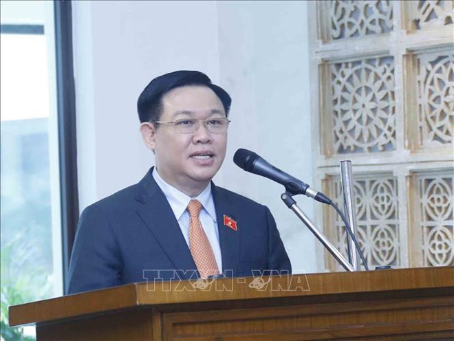 Председатель Национального собрания Выонг Динь Хюэ присутствовала на миттинге, посвященном 5-й годовщине Всеобъемлющего стратегического партнерства Вьетнама и Индии ảnh 1 Председатель Национального собрания Выонг Динь Хюэ присутствовала на миттинге, посвященном 5-й годовщине Всеобъемлющего стратегического партнерства Вьетнама и Индии ảnh 1