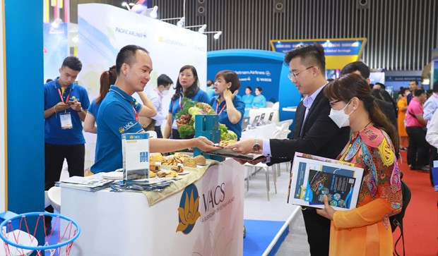 Авиакомпания Vietnam Airlines предлагает промоакции на выставке ITE HCMC 2023 ảnh 1 Авиакомпания Vietnam Airlines предлагает промоакции на выставке ITE HCMC 2023 ảnh 1