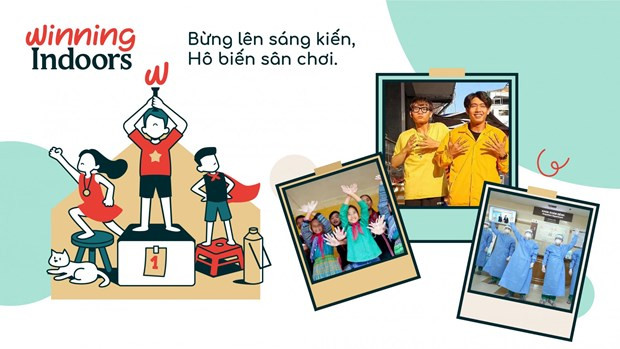 Кампания призывает детей находить развлечения дома на фоне COVID-19 ảnh 1 Кампания призывает детей находить развлечения дома на фоне COVID-19 ảnh 1