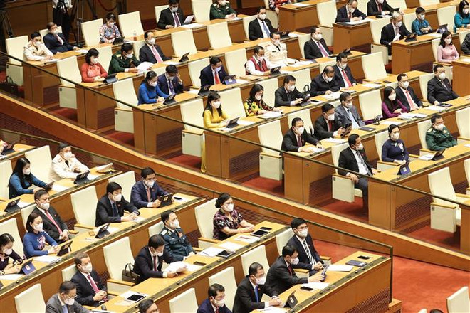 В Ханое торжественно открылась первая сессия НС 15-го созыва ảnh 2 В Ханое торжественно открылась первая сессия НС 15-го созыва ảnh 2