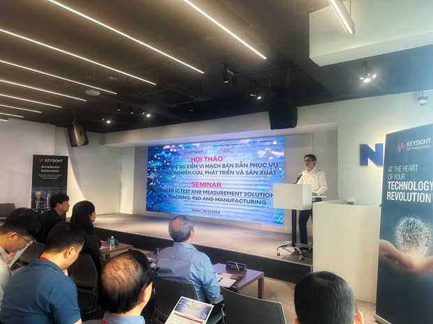 Семинар в Ханое, посвященный технологиям измерения и тестирования полупроводников ảnh 1