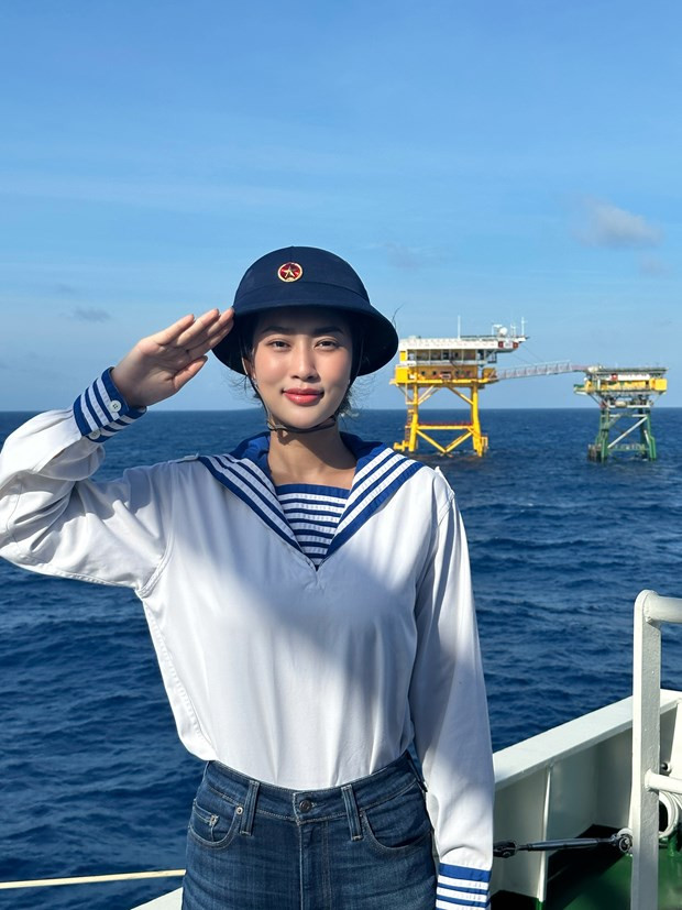 Архипелаг Чыонгша священ и является предметом гордости для мисс Вьетнам ảnh 1 Архипелаг Чыонгша священ и является предметом гордости для мисс Вьетнам ảnh 1