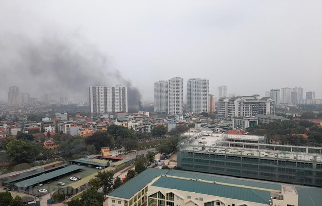 Международные эксперты предложили решения для улучшения качества воздуха в Ханое ảnh 1 Международные эксперты предложили решения для улучшения качества воздуха в Ханое ảnh 1
