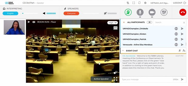 Вьетнамская молодежь: нужен эффективный механизм разоружения ảnh 1