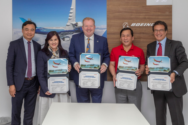 Vietjet и Boeing подписали контракт на поставку 200 самолетов в рамках глобальной стратегии Vietjet ảnh 2 Vietjet и Boeing подписали контракт на поставку 200 самолетов в рамках глобальной стратегии Vietjet ảnh 2