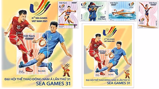 Выпуск коллекции марок SEA Games 31 ảnh 1
