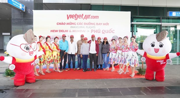 Vietjet открывает два новых маршрута, соединяющих Фукуок с Нью-Дели и Мумбаи ảnh 1 Vietjet открывает два новых маршрута, соединяющих Фукуок с Нью-Дели и Мумбаи ảnh 1