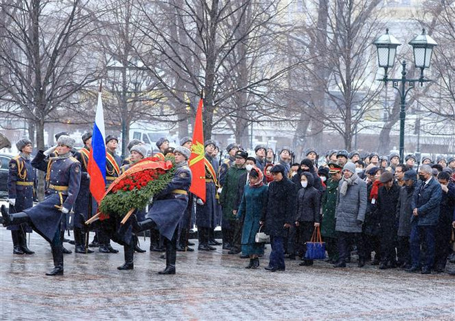 Президент Нгуен Суан Фук имел встречу с Председателем Государственной Думы России Вячеславом Володиным ảnh 2 Президент Нгуен Суан Фук имел встречу с Председателем Государственной Думы России Вячеславом Володиным ảnh 2