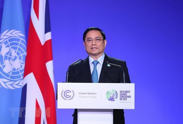 Участие премьер-министра Фам Минь Тьиня на COP26, его рабочий визит в Великобританию и официальный визит во Францию были успешными во всех аспектах ảnh 1 Участие премьер-министра Фам Минь Тьиня на COP26, его рабочий визит в Великобританию и официальный визит во Францию были успешными во всех аспектах ảnh 1