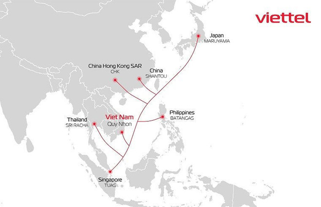 В 2023 году Viettel планирует ввести в эксплуатацию новый подводный оптоволоконный кабель ADC ảnh 1 В 2023 году Viettel планирует ввести в эксплуатацию новый подводный оптоволоконный кабель ADC ảnh 1