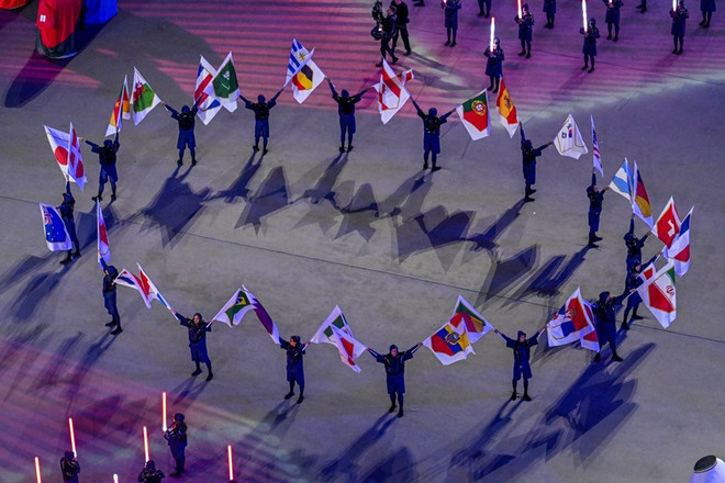 Церемония открытия чемпионата мира по футболу FIFA 2022 в Катаре ảnh 1 Церемония открытия чемпионата мира по футболу FIFA 2022 в Катаре ảnh 1