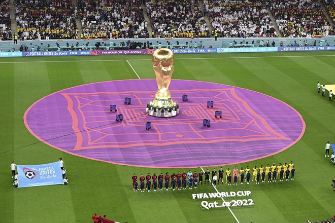 Церемония открытия чемпионата мира по футболу FIFA 2022 в Катаре ảnh 7 Церемония открытия чемпионата мира по футболу FIFA 2022 в Катаре ảnh 7