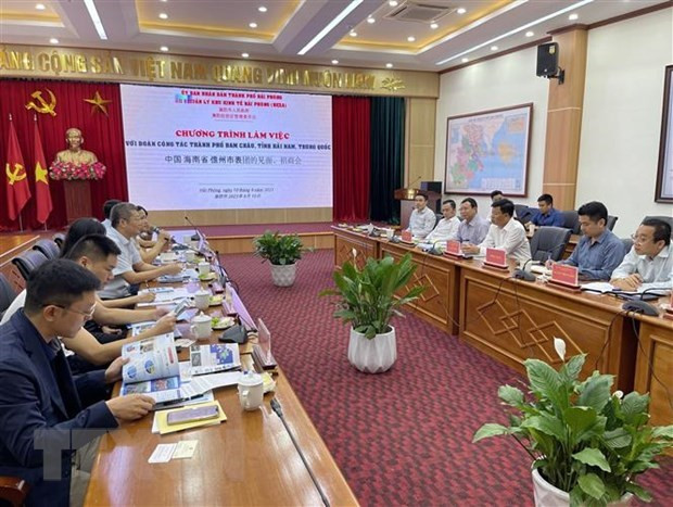 Хайфон и Хайнань (КНР) поделились опытом управления портами и логистикой ảnh 1 Хайфон и Хайнань (КНР) поделились опытом управления портами и логистикой ảnh 1