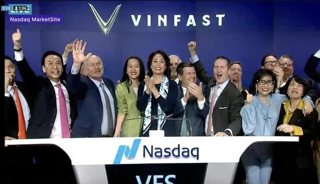 VinFast официально вышел на фондовую биржу США ảnh 1 VinFast официально вышел на фондовую биржу США ảnh 1