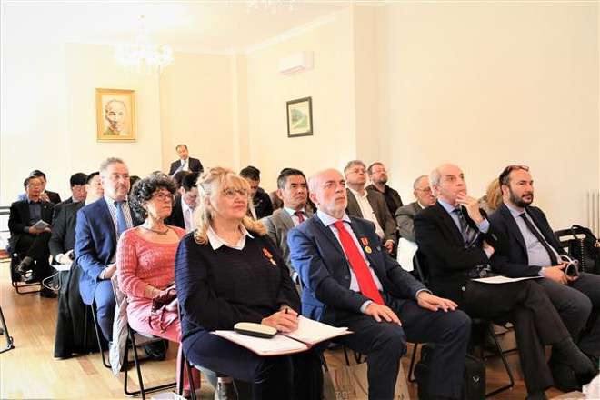 Конференция посвящена пребыванию президента Хо Ши Мина в Италии ảnh 2 Конференция посвящена пребыванию президента Хо Ши Мина в Италии ảnh 2