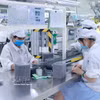 Производство электронных компонентов на предприятии компании Star Engineers Vietnam Co., Ltd. в промышленном парке Биньсюен I провинции Футхо. Фото: ВИА.