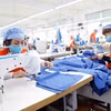 Пошив экспортной текстильной продукции для японского рынка на швейной компании Hung Viet в провинции Хынгйен. Фото: ВИА.