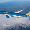 Самолёт авиакомпании Vietnam Airlines, выполняющий рейс в Европу. Иллюстративное фото: ВИА.