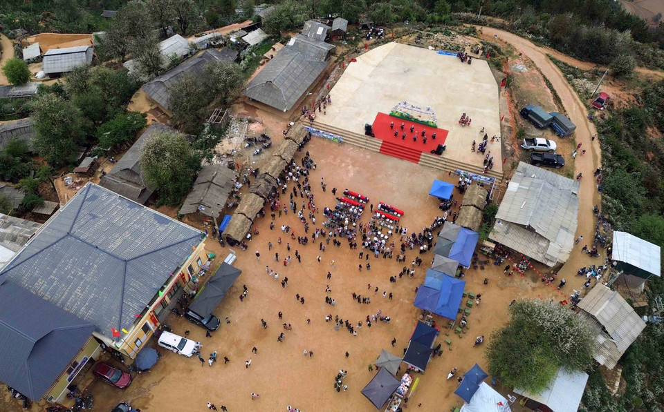 Деревня Намнгеп, община Нгоктьен (Шонла) — место проведения Праздника цветения сонча 2026 года (Фото: ВИА)