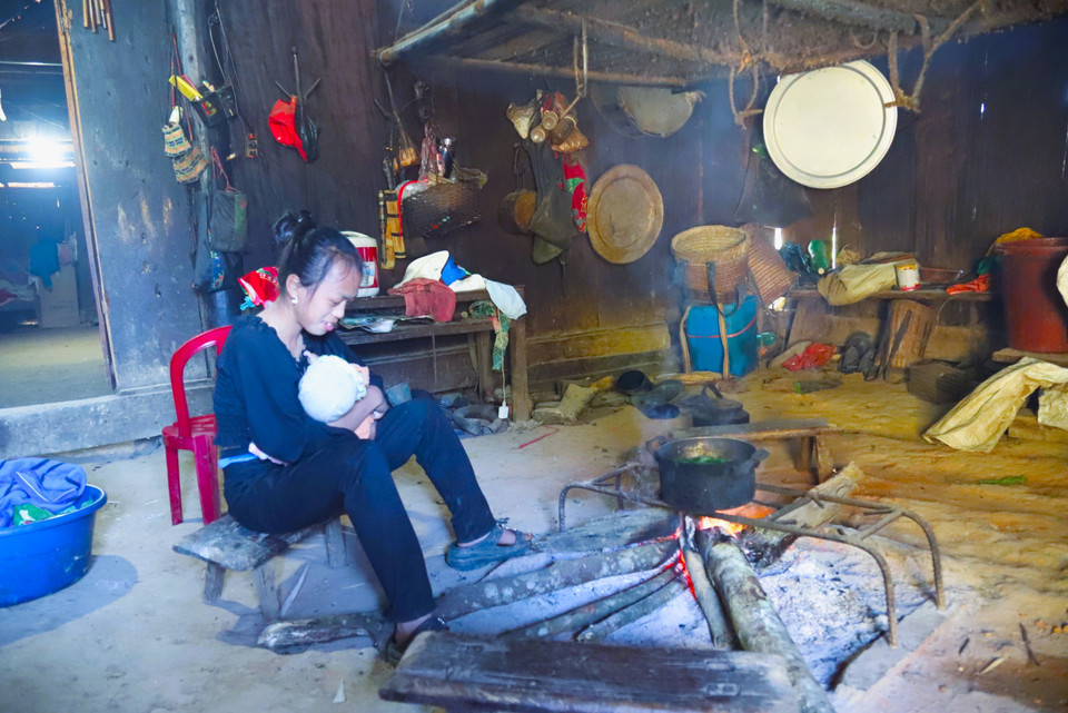 Повседневная жизнь жителей деревни Хуой-ман (коммуна Ньонмай, провинция Нгеан) (Фото: ВИА)