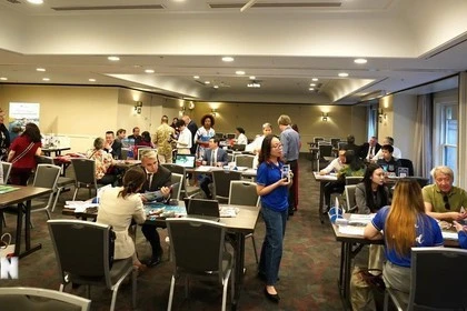 Программа включает деловые встречи в формате «business-to-business» (B2B) для стимулирования сотрудничества между вьетнамскими и австралийскими предприятиями. (Фото: ВИА) 