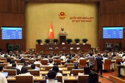 12 апреля Национальное собрание приняло резолюцию, устанавливающую основные положения о налоге на охрану окружающей среды, налоге на добавленную стоимость и акцизном налоге в отношении бензина, нефтепродуктов и авиационного топлива. (Фото: ВИА) 