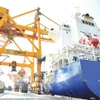 Деятельность по импорту и экспорту товаров в порту Хайфон (Фото: nhandan.vn)