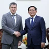 Вице-премьер Хо Куок Зунг принимает губернатора Пермского края РФ (Фото: chinhphu.vn)