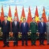 Премьер-министр Фам Минь Тьинь принимает министров иностранных дел, обороны и общественной безопасности Китай, прибывших для участия в первой встрече в рамках механизма стратегического диалога «3+3» (Фото: ВИА)