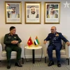 Генерал-полковник Хоанг Суан Тьен встретился с генерал-лейтенантом Ибрагимом Нассером Аль-Алави, заместителем министра обороны ОАЭ.