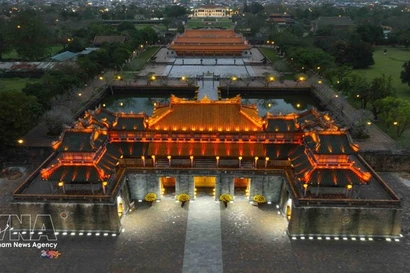 Нгомон - главные южные ворота Императорского города Хюэ. (Фото: ВИА) 