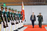 Премьер-министр Ле Минь Хынг начал участие в 48-м саммите АСЕАН в Себу. (Фото: ВИА).