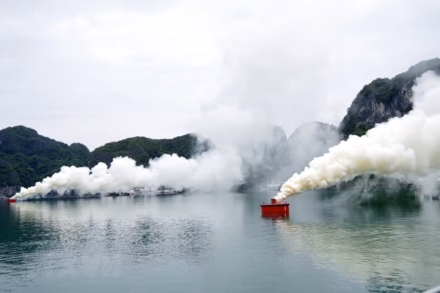 Содержание химической подготовки в море. (Фото: ВИА)