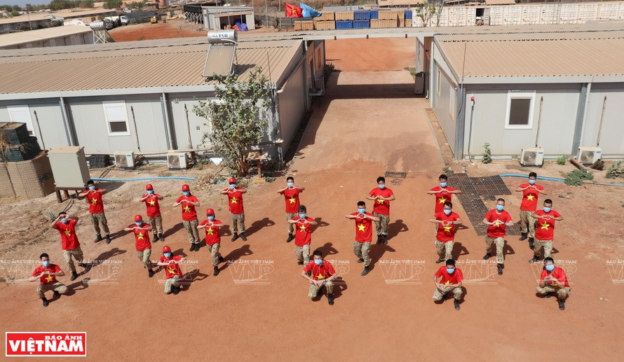 Цифры и результаты участия Вьетнама в миротворческой миссии демонстрируют образ Вьетнама - надежного партнера и ответственного члена международного сообщества. (Фото: предоставлено Департаментом по поддержанию мира Вьетнама)