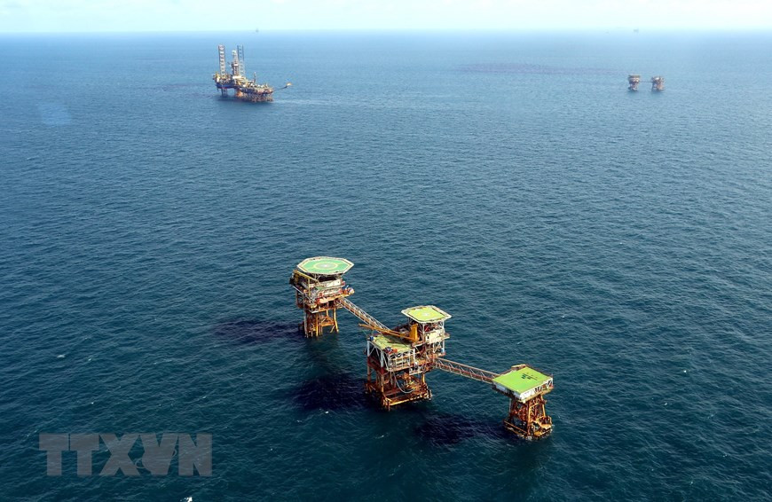 Буровая установка "Вьетсовпетро" на месторождении Батьхо. (Фото: ВИА)