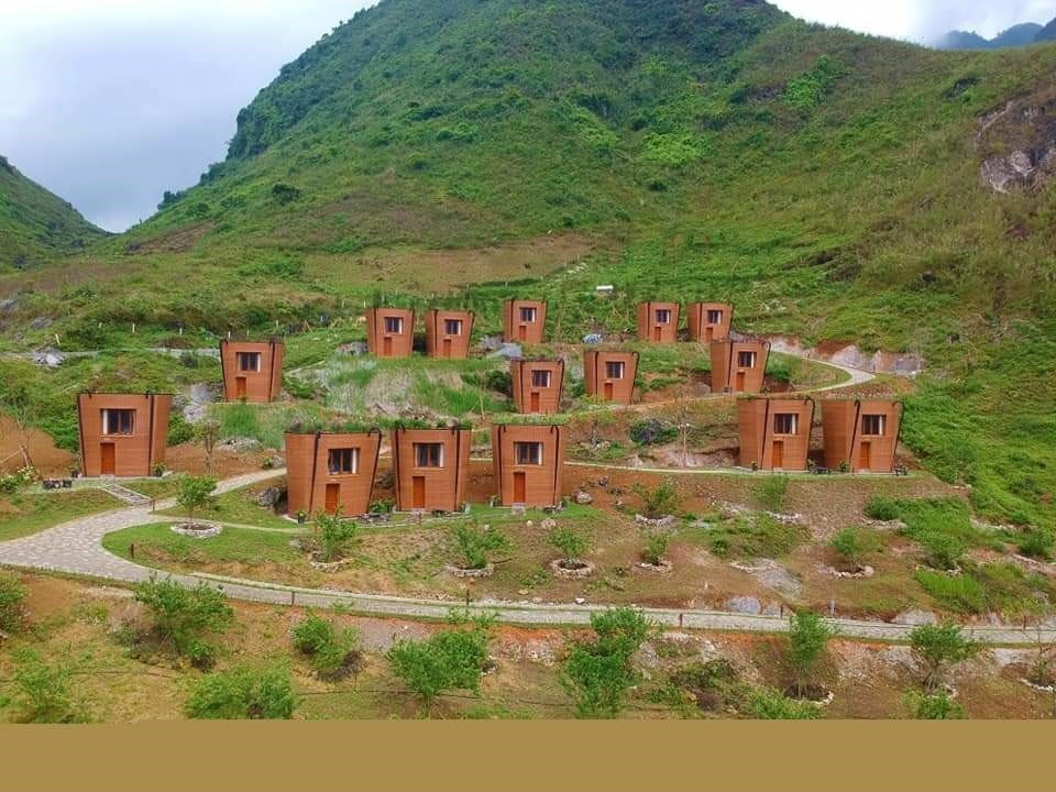 15 домов в форме куай-тау на курорте H MONG VILLAGE. (Фото: ВИА)