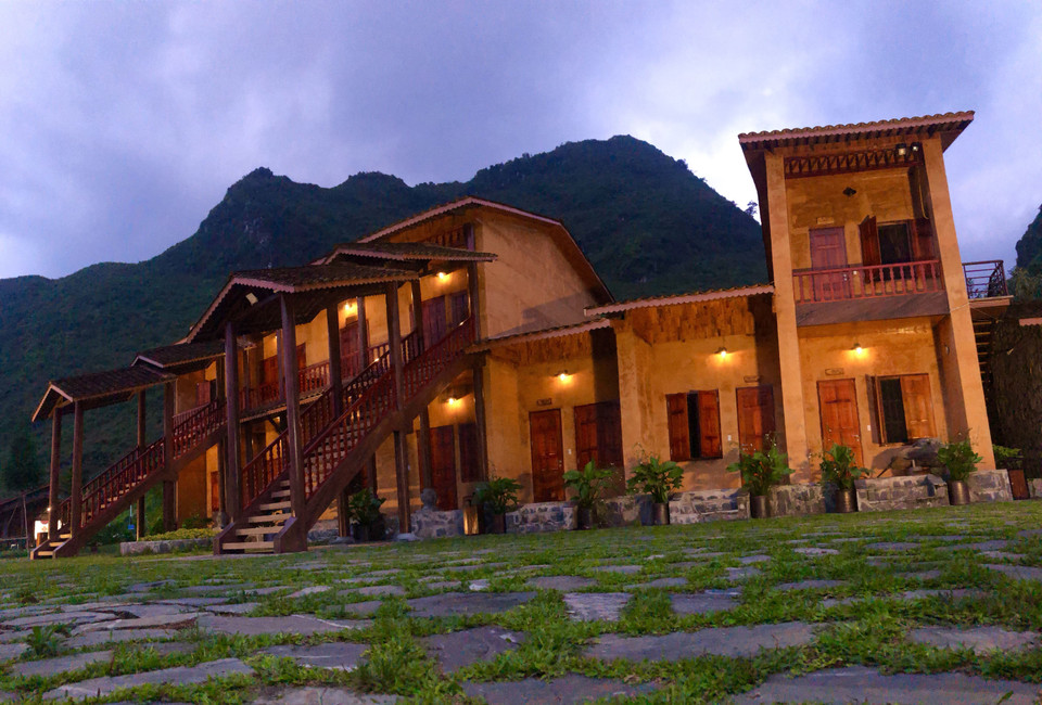 Дом «чинь тыонг» на курорте H MONG VILLAGE. (Фото: ВИА)