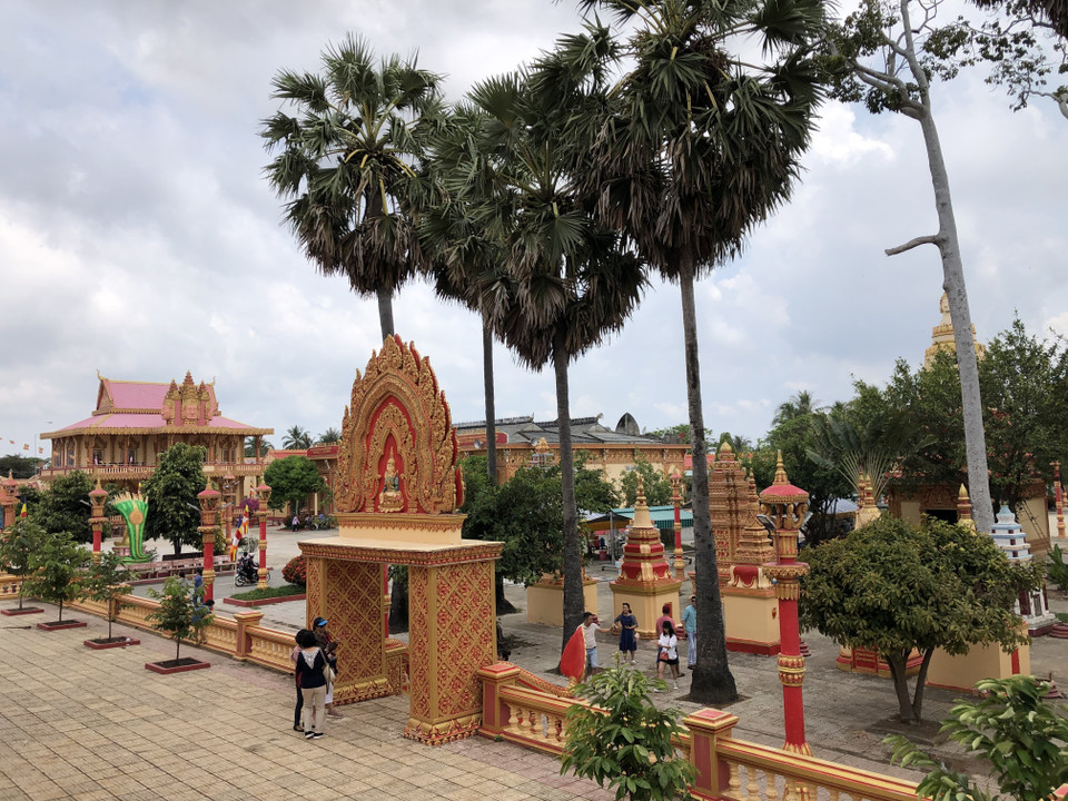 Мирная и спокойная обстановка в пагоде Сиемкан. (Фото: ВИА)