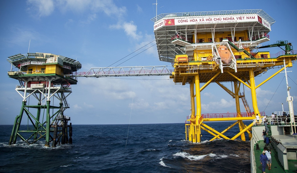 Буровая установка DK1/20 в кластере Баке. (Фото: ВИА)